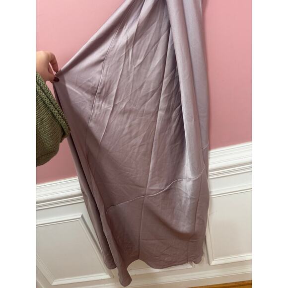 Show Me Your Mumu Tuscany Maxi Slip Dress Satin Size Large - Picture 7 of 8